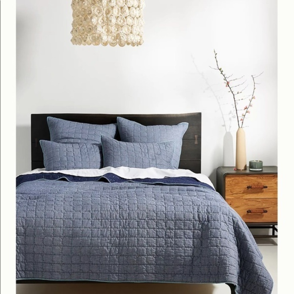 Kantha-Stitched Juliet Queen Quilt